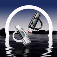 Adapter USB C to Lightning Hoco 3A 60W with display UA32A hõbedane