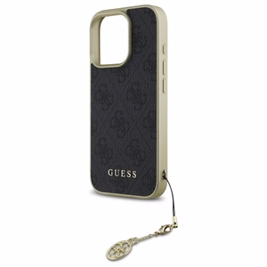 Guess 4G Charms Collection ümbris jaoks iPhone 16 Pro Max - must