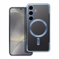 ELECTRO MAG COVER case compatible with MagSafe jaoks SAMSUNG S24 sinine