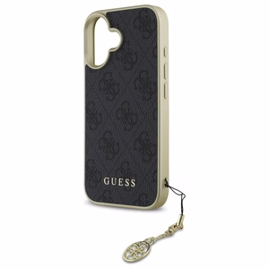 Guess 4G Charms Collection ümbris jaoks iPhone 16 Plus - must