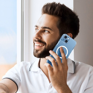 Ugreen LP642 Classy Läbipaistev Magnetic Protective Ümbris Magnetic Gel Ümbris jaoks iPhone 14 Plus läbipaistev (MagSafe compatible) (90935)