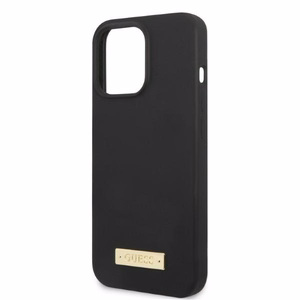 Guess GUHMP13LSPLK iPhone 13 Pro / 13 6.1" must/must hard ümbris Silicone Logo Plate MagSafe