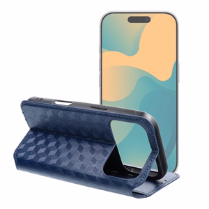 Flip case for iPhone 17 PRO / 18 PRO Cubic Book blue
