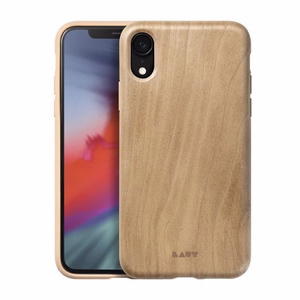 Laut PINNACLE ümbris seadmele iPhone XR, naturaalse kirsipuiduga
