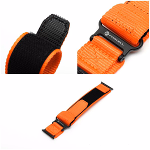 Strap to Apple Watch Forcell F-Design FA05 nylon hook-and-loop 38 / 40 / 41 mm orange