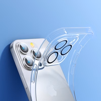 Joyroom 14Q Case iPhone 14 korpuse ümbris läbipaistva kaamerakattega (JR-14Q1 läbipaistev)