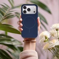 MagSafe Sale Silikoon jaoks Iphone 17 Pro Max tumesinine