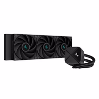 DeepCool LS720S Zero Dark Processor All-in-one liquid cooler 12 cm must 1 pc(s)