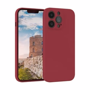 Telefoni ümbris Liquid Silicone Edge Xiaomi Mi 11T / Mi 11T Pro (Dark Red Rose)