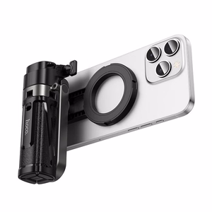 Otseülekande statiiv Hoco magnetilise ja universaalse kinnitusega juhtmevaba puldiga K27 PRO must