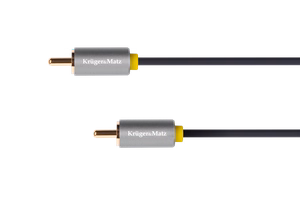 Kruger&Matz Basic 1RCA–1RCA kaabel, 1 m