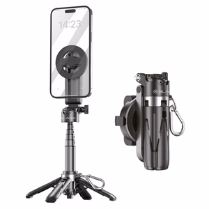 Blavec Selfie Stick Aluminium Coco Mini P-05 Magsafe tripod + remote control + hoidja 0,41 metres (SSCMP05-MTRHB041) must