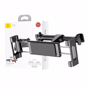 Car Holder Baseus "Back Seat" Black (Not magnetic/For car seat)