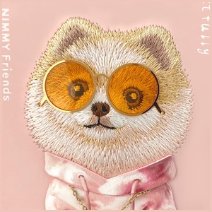 Nimmy Glasses Cool nag iPhone 17 Ümbris - Roosa