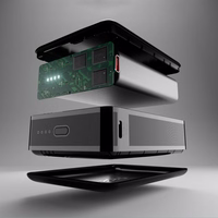 Powerbank SBS 20000mAh 65W PD AFC USB-C USB-A sülearvutile, tahvelarvutile, nutitelefonile - must