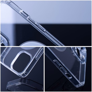CLEAR MAG ÜMBRIS (MID) compatible with MagSafe jaoks IPHONE 17 Pro läbipaistev