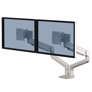 Monitori hoidja FELLOWES Tallo Dual hõbedane
