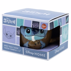 Disney Stitch Coconut 3D keraamiline kruus kinkekarbis, 325 ml