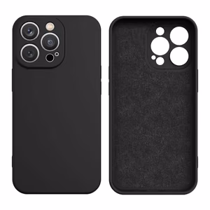 Silicone Ümbris jaoks Samsung Galaxy A26 5G - must