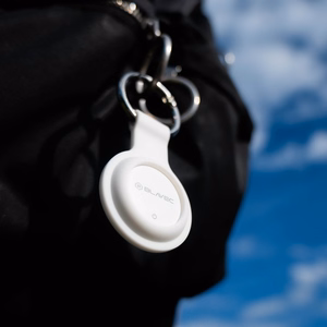 Valge Blavec BTG-02 Bluetooth-esemejälgija võtmerõngaga Apple'i ja Androidi seadmetele (BTBTG02-KW)
