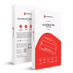Kile lõikamismasinale Forcell F-Protect Flexible HD 196 x 125 mm 25 tk läbipaistev