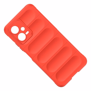 Magic Shield Ümbris jaoks Xiaomi Redmi Note 12 5G / Poco X5 5G Flexible Armor Cover punane