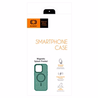 Tel Protect Magnetic Splash Frosted Ümbris jaoks Iphone 14 Pro Max roheline