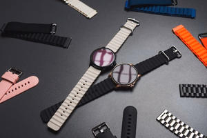 Strap to Samsung Galaxy Watch Forcell Forcell F-Design FS01 silicone holes 20 mm black