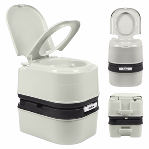 REBEL ACTIVE portable camping toilet, 24 L / 20 L