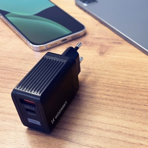 Laadija Wozinsky GaN must 20W (USB / USB-C)