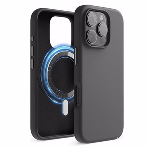 Ümbris "TM MagSafe Silicone" iPhone 15 Pro / Black /