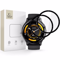 Tech-Protect Glass Flex+ 2-pack hybrid glass jaoks Garmin Venu 3 - must