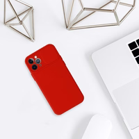 Camshield Soft jaoks Iphone 11 Pro Punane