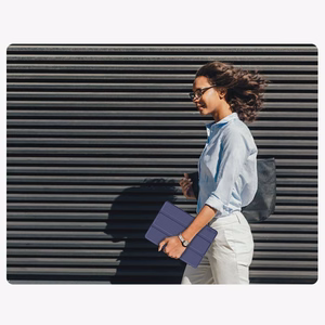 TechProtect SmartÜmbris ümbris jaoks Samsung Galaxy Tab A9 / A11 8.7 X110 / X115 / X133 / X135 - navy sinine