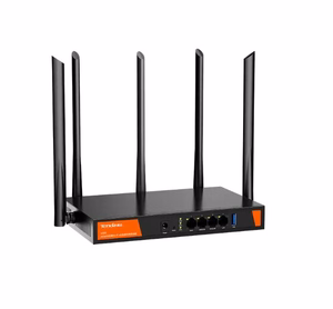 Tenda W30E AX3000 wireless router Gigabit Ethernet Dual-band (2.4 GHz / 5 GHz) Black