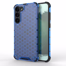 Honeycomb ümbris jaoks Samsung Galaxy S23+ armored hybrid cover sinine