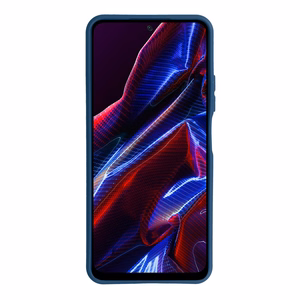 Camshield Soft jaoks Xiaomi Redmi Note 12 5G/Poco X5 Tumesinine