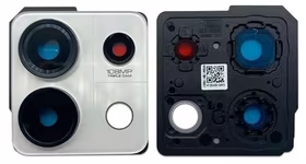 Xiaomi Redmi Note 13 5G lens jaoks camera koos frame Valge ORG