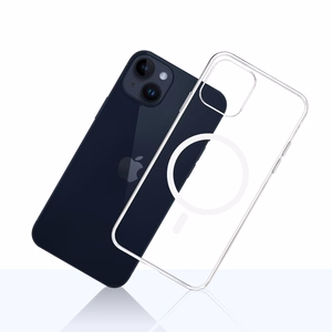 3mk Clear MagCase jaoks Apple iPhone 14 Plus - läbipaistev