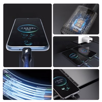 Dudao L3F 2in1 Kaabel 100W 1.2m 2 x USB-C - must