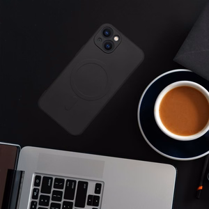 Чехол Samsung A27 Variete Mag Cover совместимый с MagSafe черный