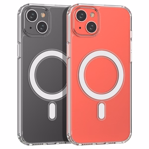 MagSafe iPhone 15 Plus läbipaistev Magnetic Ümbris - läbipaistev