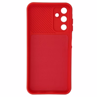 Camshield Soft jaoks Samsung Galaxy A15 4G/5G Punane