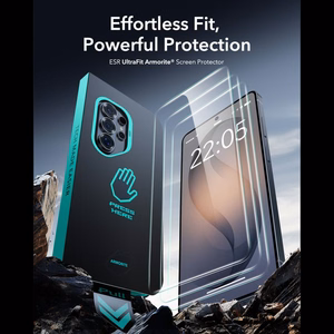 ESR UltraFit Armorite 2-pakk karastatud klaas Samsung Galaxy S26 Ultra jaoks