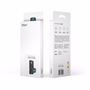 Чехол Etteri Morning Fog для iPhone 17 6,3" чёрный