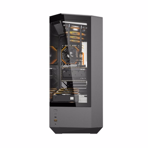 Darkflash DY460 computer ümbris (Must) + 4 ARGB fans