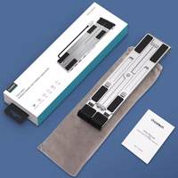 Choetech alus multifunctional station jaoks laptop PD / USB-C HDMI (4K / 30Hz) / 2xUSB-A / 1xUSB-C / 1xSD / 1xTF must (HUB-M43)