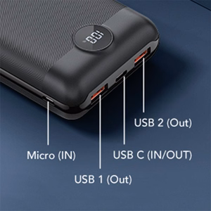 Powerbank Veger S20 (W2053) PD QC3.0 2A 22,5W 20000 mAh must