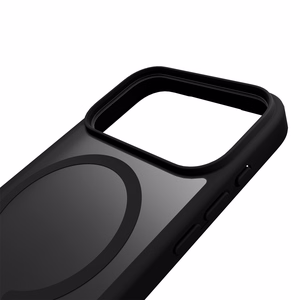 Чехол Puro Gradient TPU совместимый с MagSafe для iPhone 17 Pro - чёрный