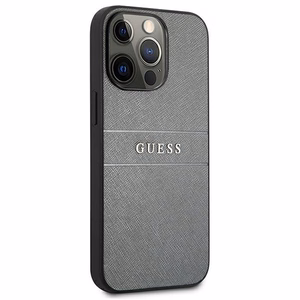 Guess GUHCP13LPSASBGR ümbris iPhone 13 Pro / 13 6,1" Saffiano Strap – hall